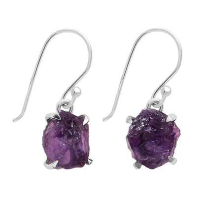 Amethyst Earrings - Royal Twilight